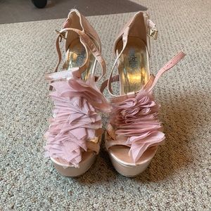 Charlotte Russe pink heels